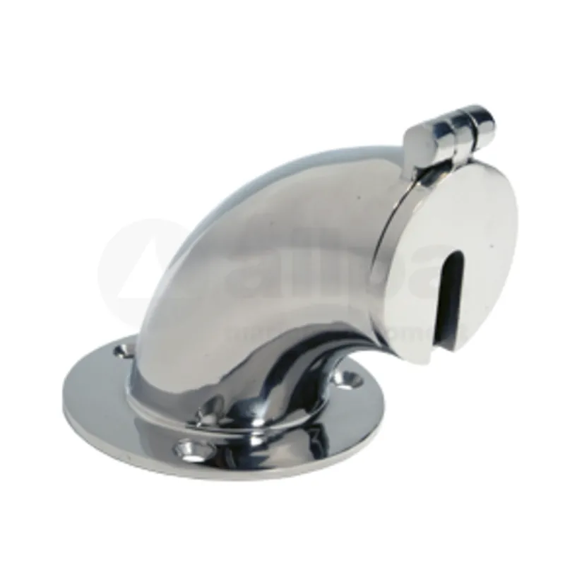 Niro Kette-Deckdurchführung, Ø6-8mm