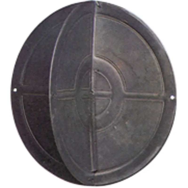 Kunststoff Signalball, Zusammenlegbar, Ø350mm, Schwarz