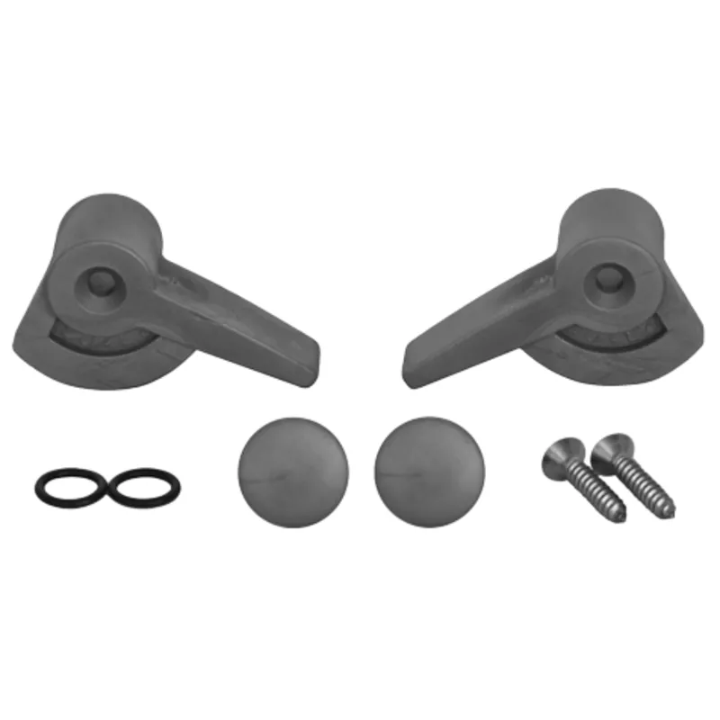 Goïot Integration Plastik Interieurhebel, Klein (Satz Von 2 Stück)
