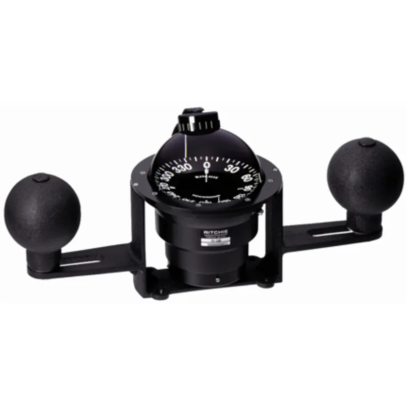Ritchie Kompass Modell 'Globemaster Yb-600' 12/24/32v, Aufbau, Rose Ø152,4mm/2 Of 5°, Schwarz
