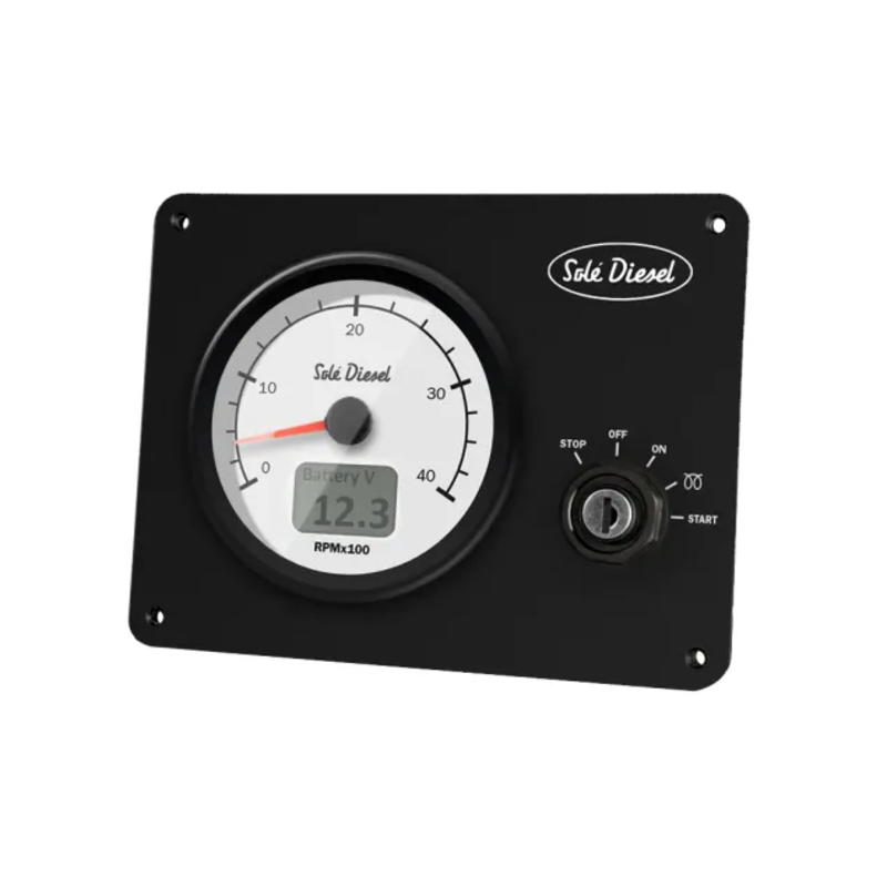 Solé Bedienpanel SSG-20 Mini-33/44 ETS 12V weiss (ersetzt SVT-20 22.60972130)