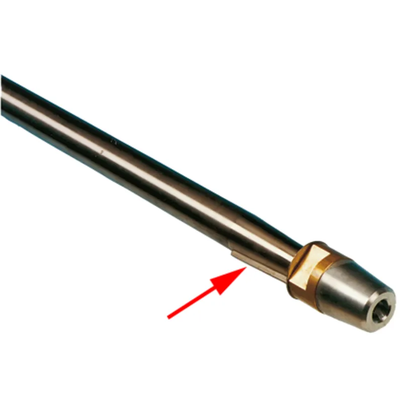 Niro 316 Propellerwelle Keil, 6x6x50mm (Welle 25mm)