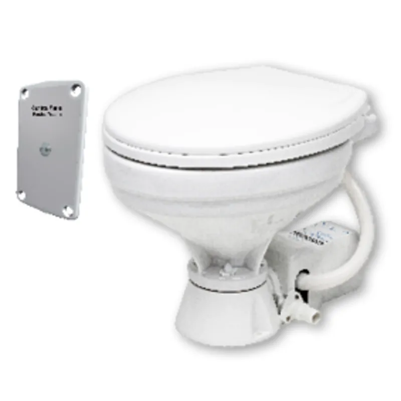 Aquat Standard Elektrische Toilette, 24v/7a, Komfortable Schüssel mit Bedienungspanel
