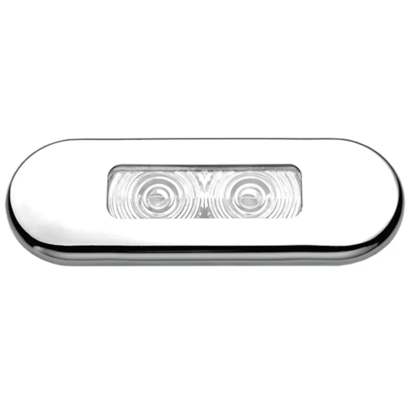 Led Orientierungsleuchte, Kunststoff, Einbau, 12v/0,21w, Led 2x 0,2w, 86x31mm