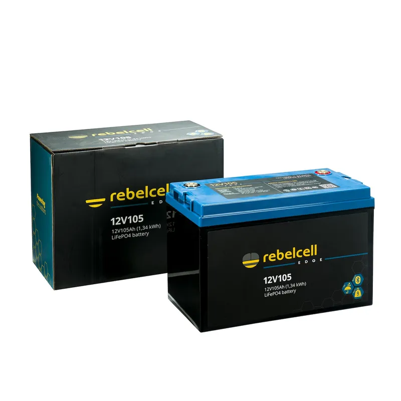 Rebelcell 12V105 EDGE LiFePO4 Batterie (1,34 kWh)