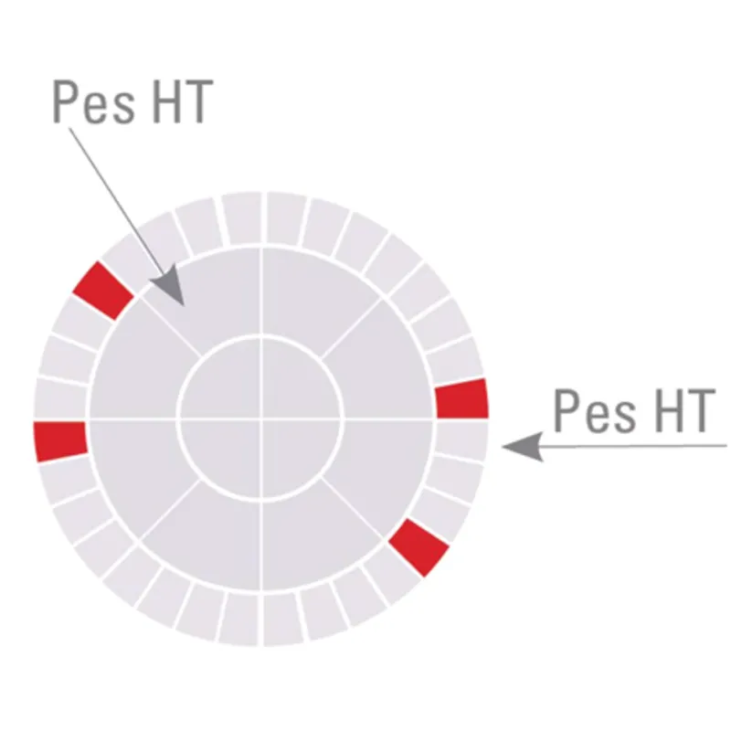 Allcord-21, Doppelt Geflochtene Schotleine, Ø12mm, Weiß mit Rotem Kennfaden, 200m