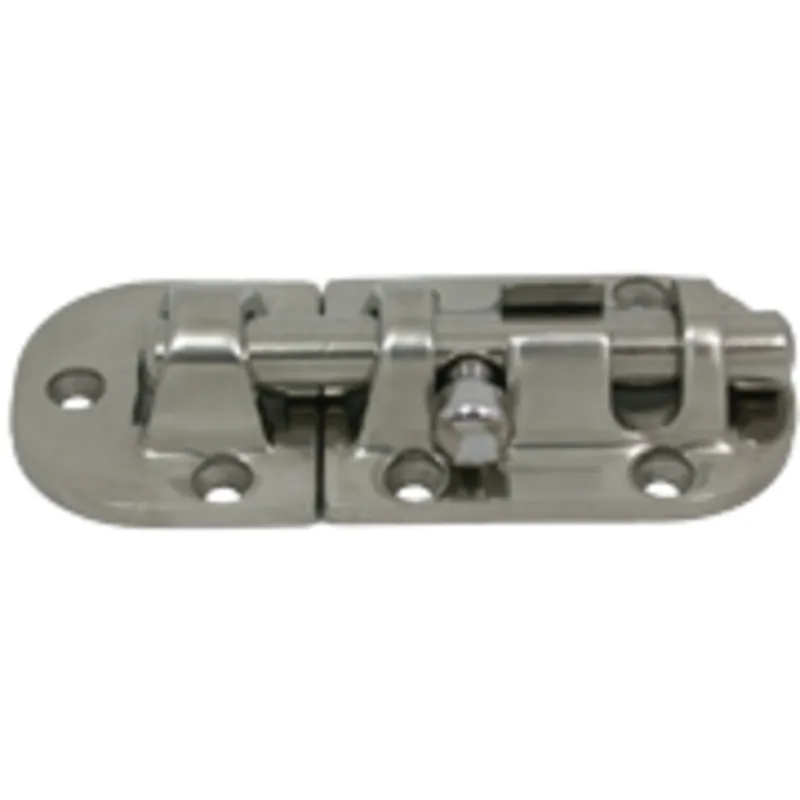 Niro Vorschieberiegel, A=90mm, B=38mm, C=36mm, D=17mm