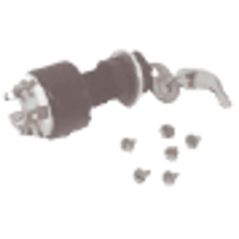 Sierra Polyester Zündschloß, 3-Magnetische Positionen, Off-Run-Start (Dauerend), Max. Wanddicke 28.6mm, 6-Polig