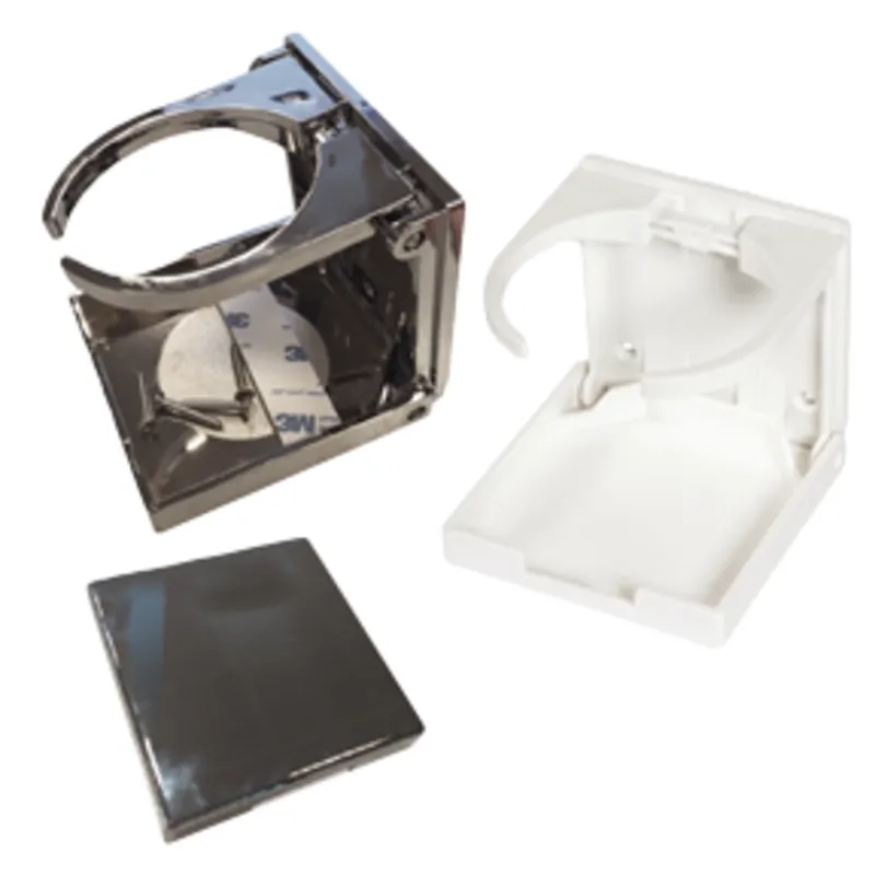 Kunststoff Getränkehalter, Klappbar, A=104mm, B=98mm, C=94mm, Weiß