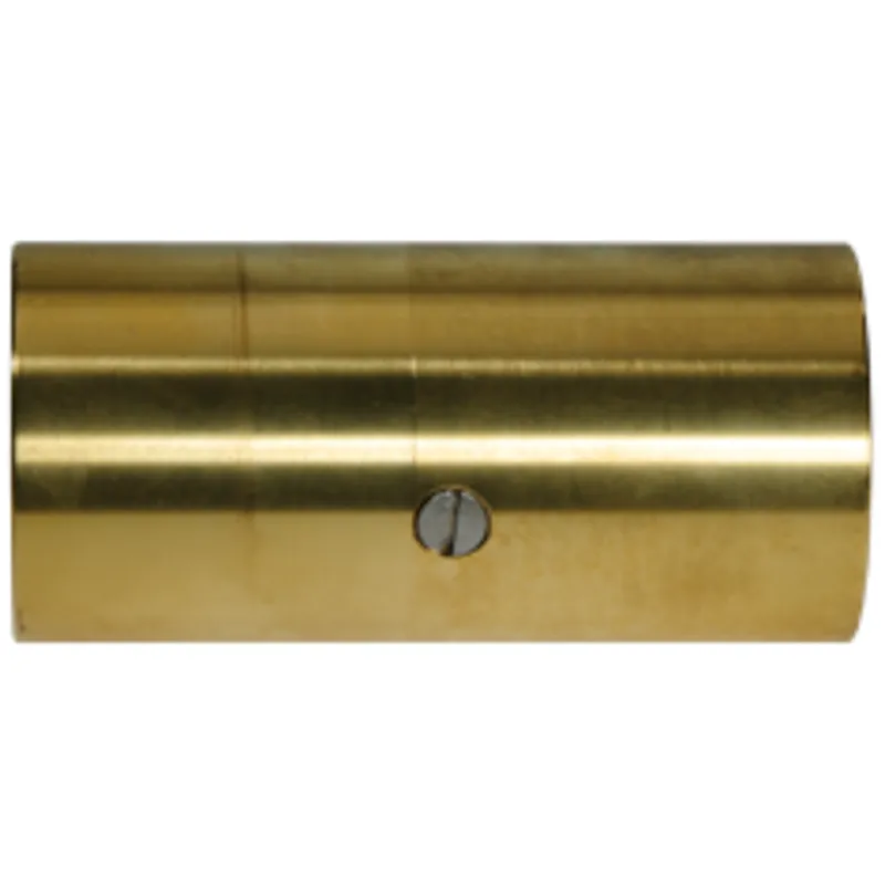 Schraubbares Bronzenes Zwischenlager mit Phenol Lagerbuchse für Welle Ø45mm & Rohr Ø60mm