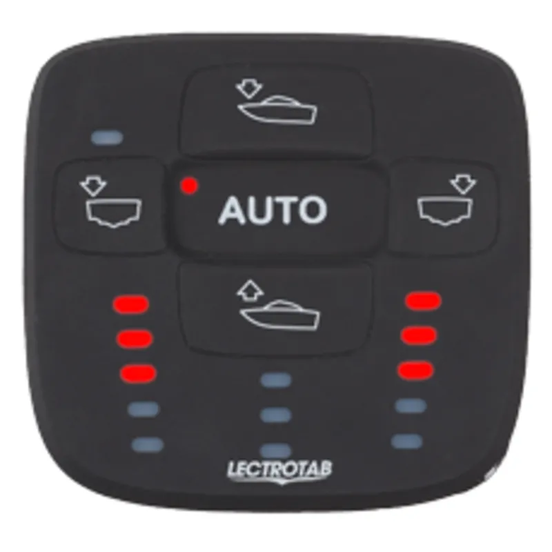 Elektrisches Trimmklappensystem 9"X9" mit Automatic Leveling Control; 1 Steuerstand