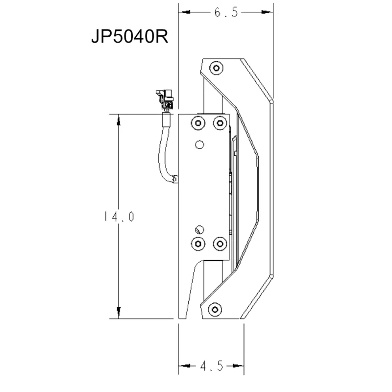 Seastar Elektr. Hydraulische Jack Plate Powerlift, 4" Setback