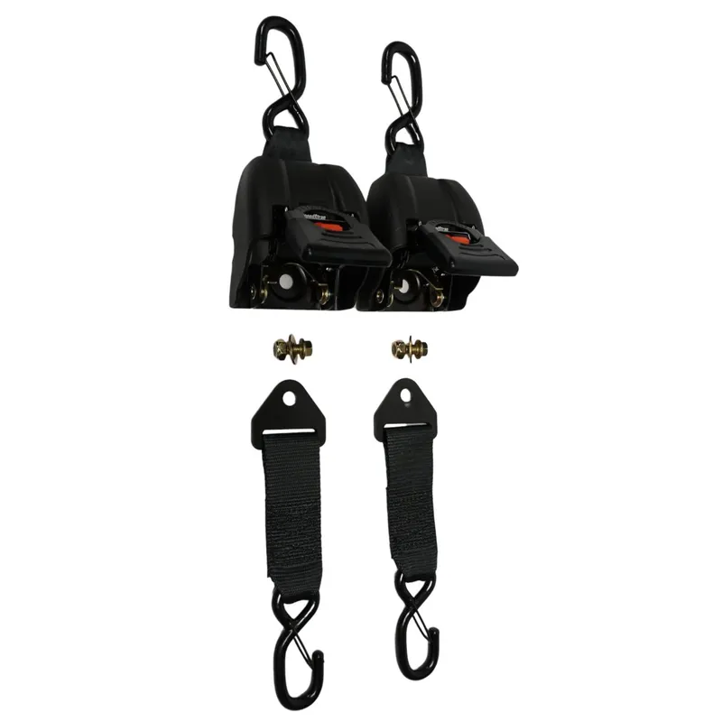 Speedstrap S-Haken-Adapter für automatisch aufrollbare Spanngurte, (2er-Pack)