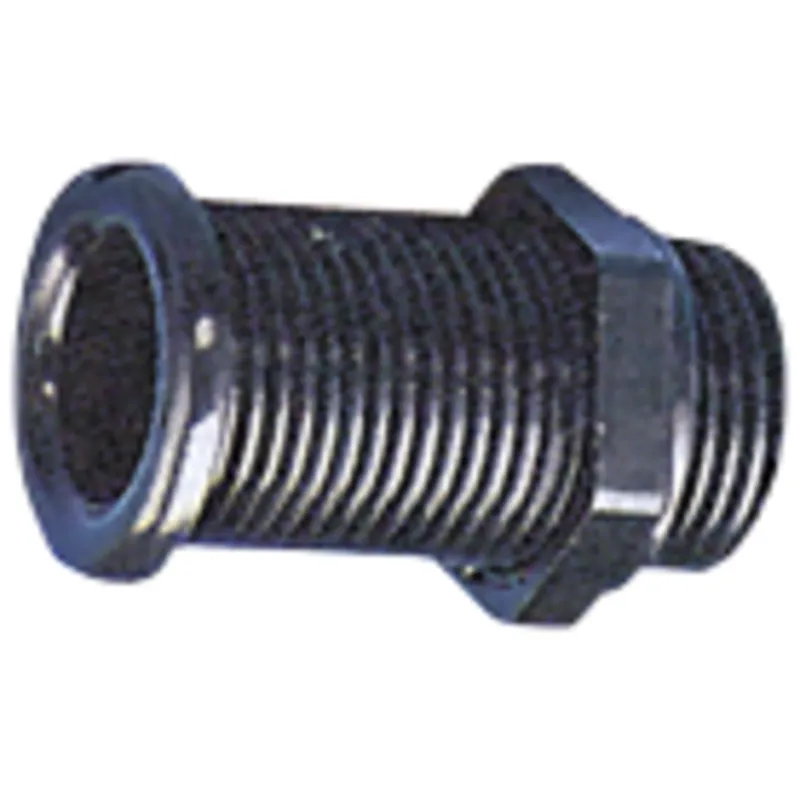 Kunststoff Lenzrohr, Ø22mm, H=155mm, Schwarz