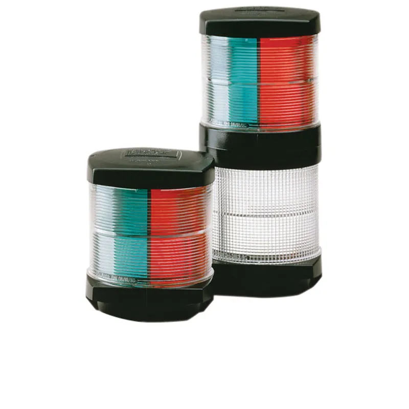 Hella Serie 2984 3-Farbenlaterne, 12v, 2x112,5° & 1x135°, Bsh-2nm, Ip55, Schwarzes Gehäuse