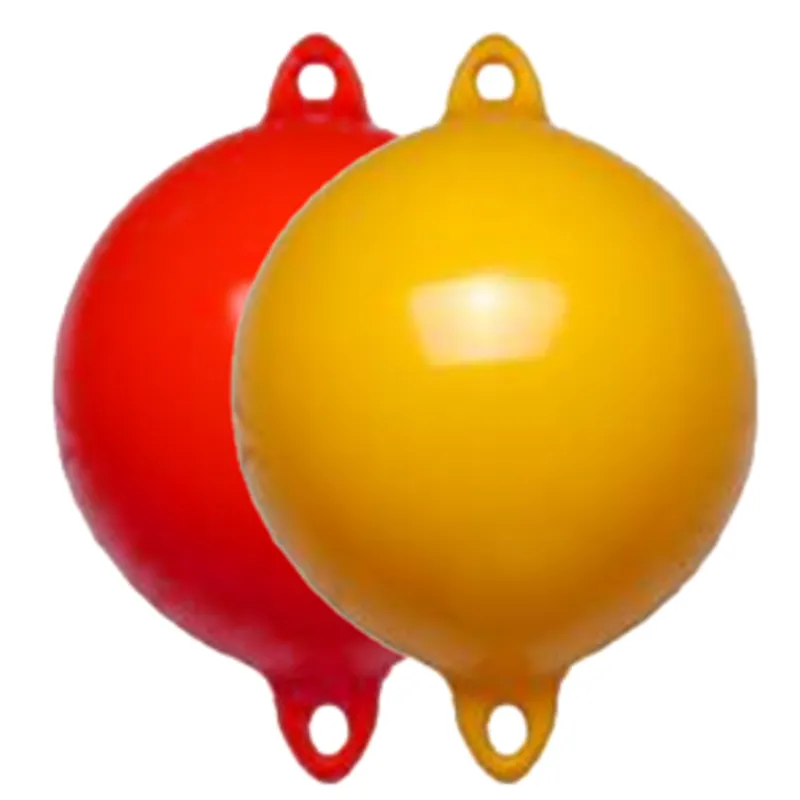 Ankerboje, Ø350mm, L=460mm, Orange (Größe 2), mit 2 Augen