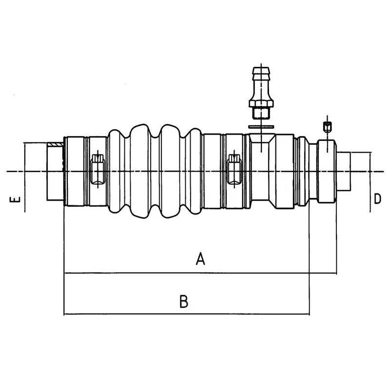 Tmf Axial Propellerwellenabdichtung (Gleitringabdichtung), für Propellerwelle Ø35mm