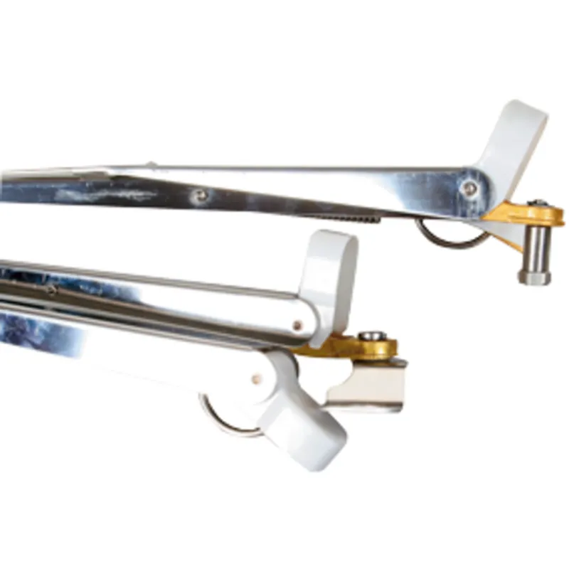 Wischerarme Doppelt Modell 'Charly', Verstellbar L=500-600mm