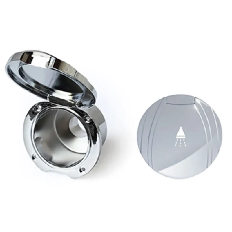 Einbaudose für Geraden Duschkopf (484230); Verchromt