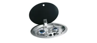 Gaskocher mit Abdeckplatte