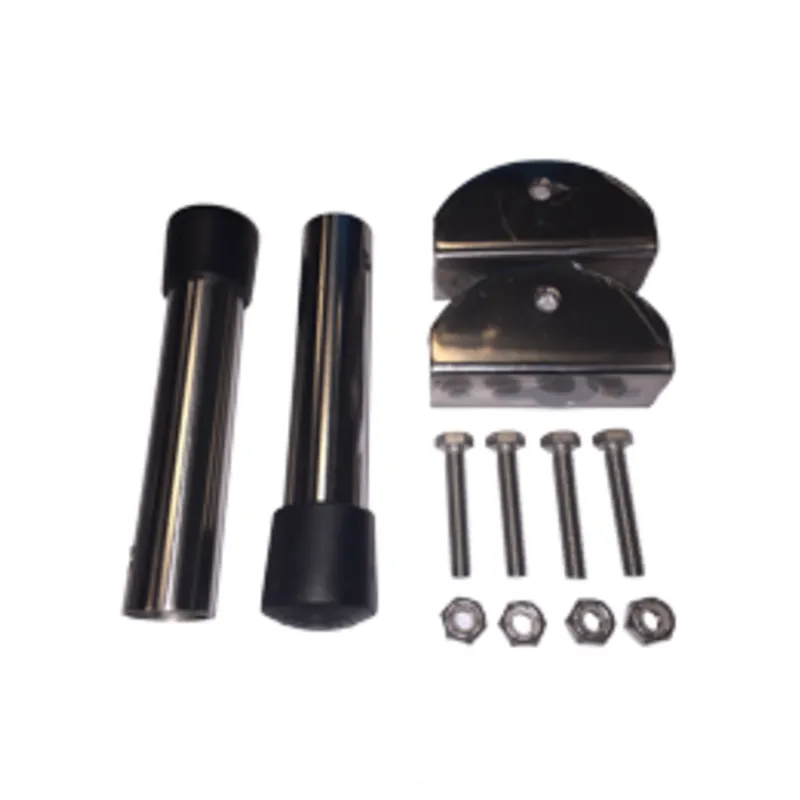 Niro Satz Distanzhalter + Montagefittings für Badeleiter