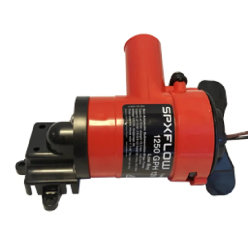 Johnson Pump Low Boy Bilgepumpe (Cartridge Typ) L750, 12v/3a, 73l/Min, Schlauchanschluss 1-1/8"