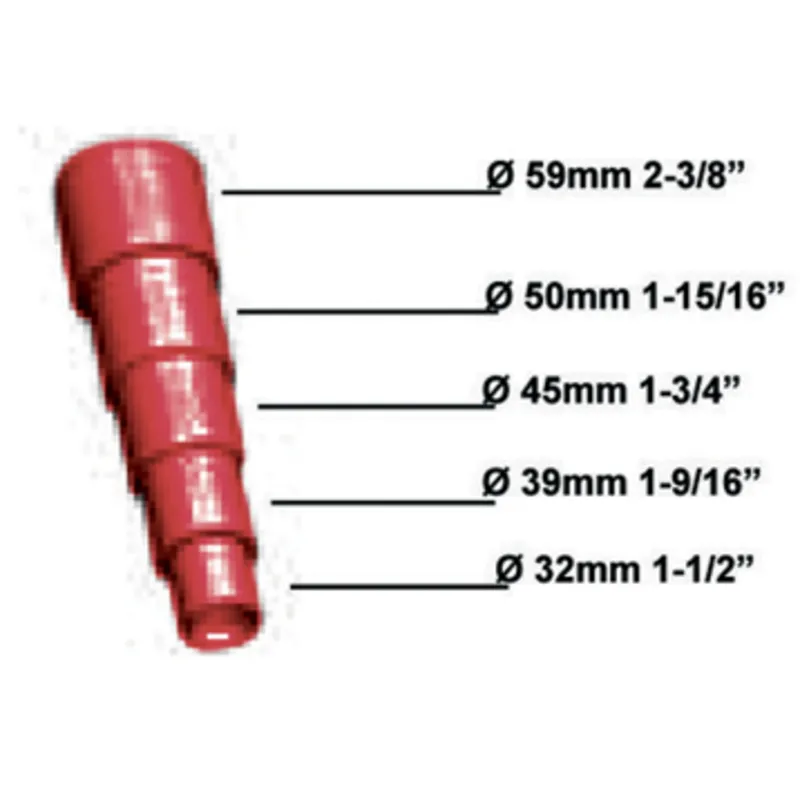 Kunststoff Universal Verlauf für Schlauch Ø32 Bis 60mm