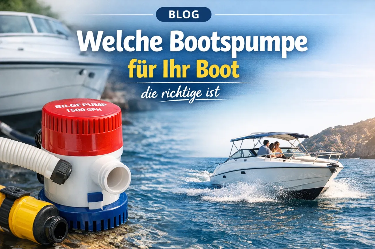 Welche Bootspumpe für Ihr Boot die richtige ist