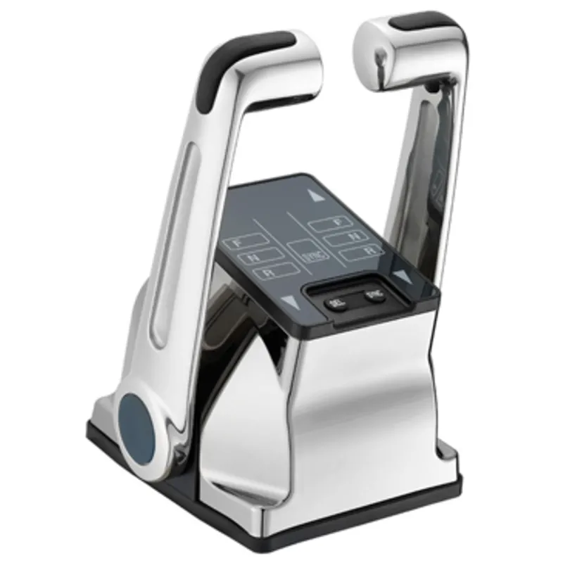 Nhk Mec Ke-4+ Einhebel-Fernbedienung Twin für Innenborder (Sst), Chrom (Nm1053-00)