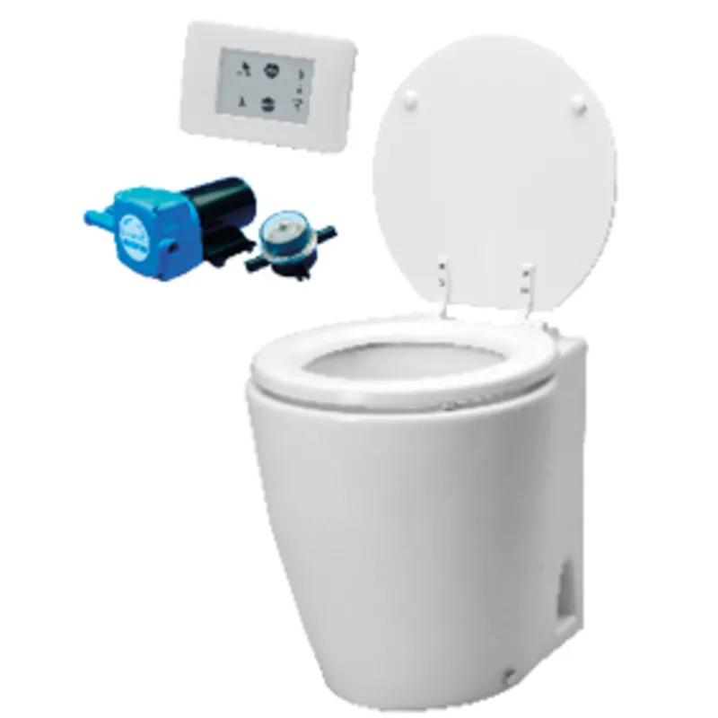 Elektrische Toilette Modell 'Laguna Hydro-Vakuum', 12v/15a