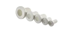 allpa Kunststoff Borddurchlässe mit Aussengewinde