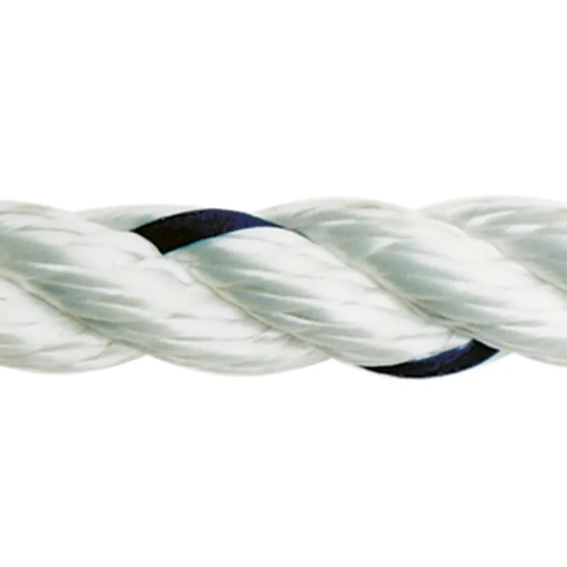 Allcord-1, Geschlagenes Polyester, Ø16mm, Weiß, Haspel 100m (Bruchlast 4340kg)