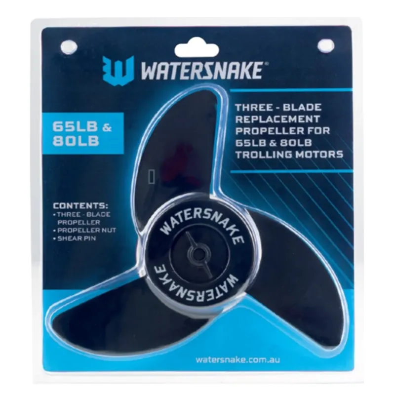 Watersnake verstärktes 3-Blatt Propeller-Kit für 65LBS und 80LBS