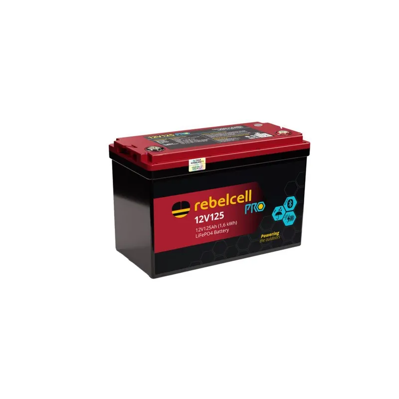 Rebelcell 12V125 PRO LiFePO4 Akku (1,6 kWh)