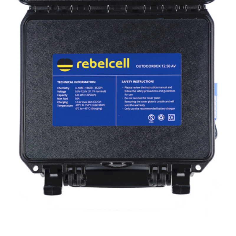 Rebelcell Outdoorbox 12.50 AV