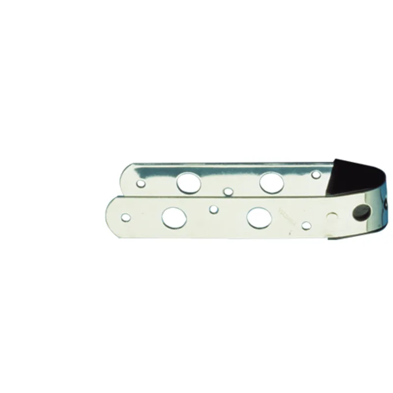 Niro Ruderbeschlag für Zapfen Ø10mm, L=132mm