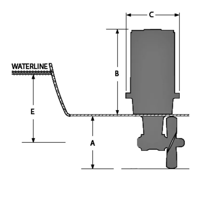 Xforce GFK Tunnelrohr, Ø110mm, L=0,75m