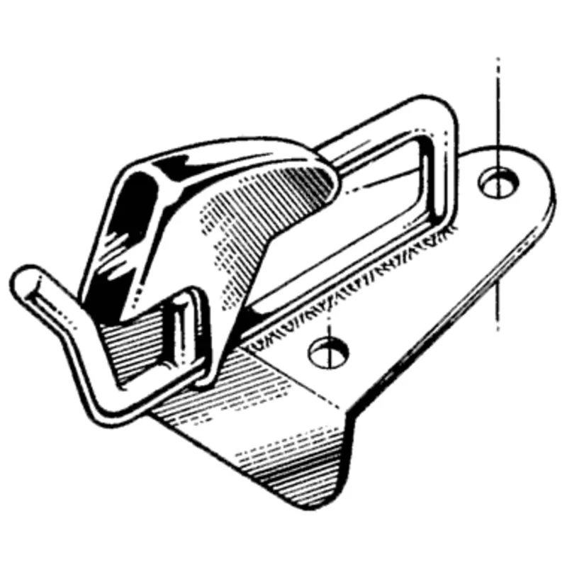 Selbstschließende "Snap" Davits für Neopren- und Pvc-Schlauchboote