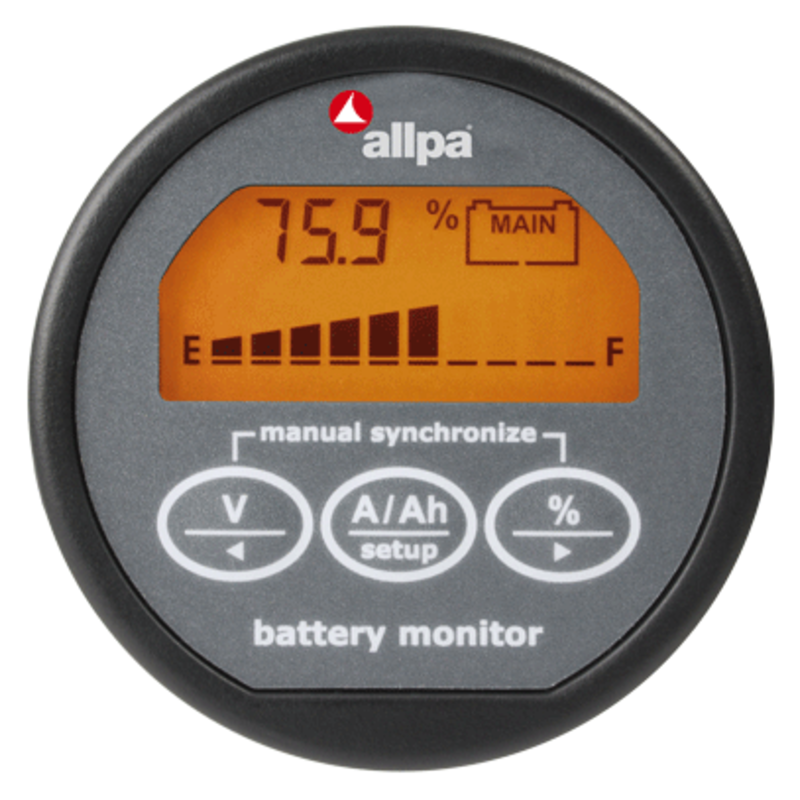 E-Xpert Lite Präzisionsbatteriemonitor, 0-35v, Ladestrom 0-100a, Entladestrom 100-999a