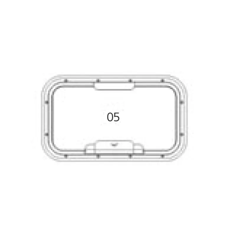 Goïot Fliegengitter für Bull-Auge Modell 'Opal 05'