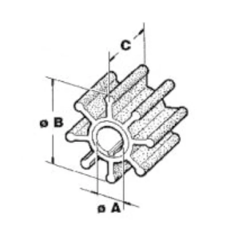 Impeller - Jabsco