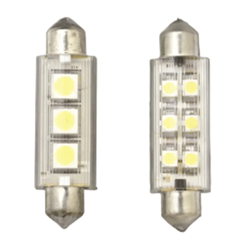 Led-Soffittenlampe, 12v, 0,5w, 42x12mm, Lichtfarbe: Warm White