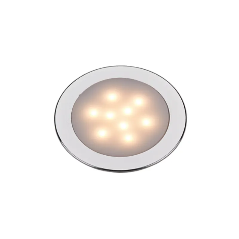 Led Deckenleuchte, 12vdc, Aluminium, Ø69,5mm