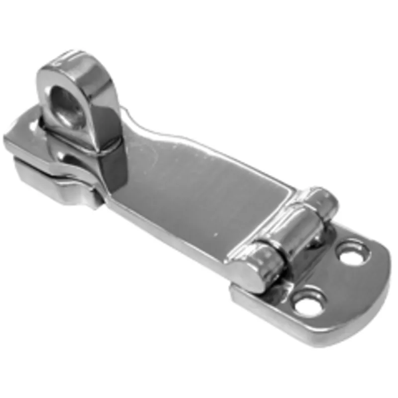 Niro Scharnier für Hängeschloß, A=75mm, B=25mm, C=9mm