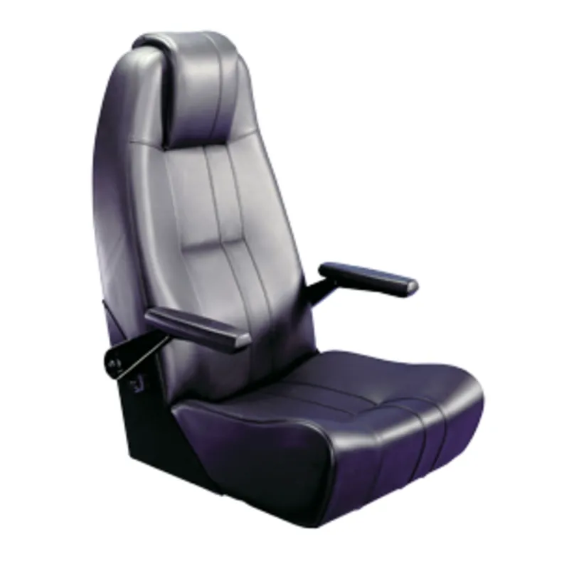 Steuerstuhl Modell Royal De Luxe, Schwarz