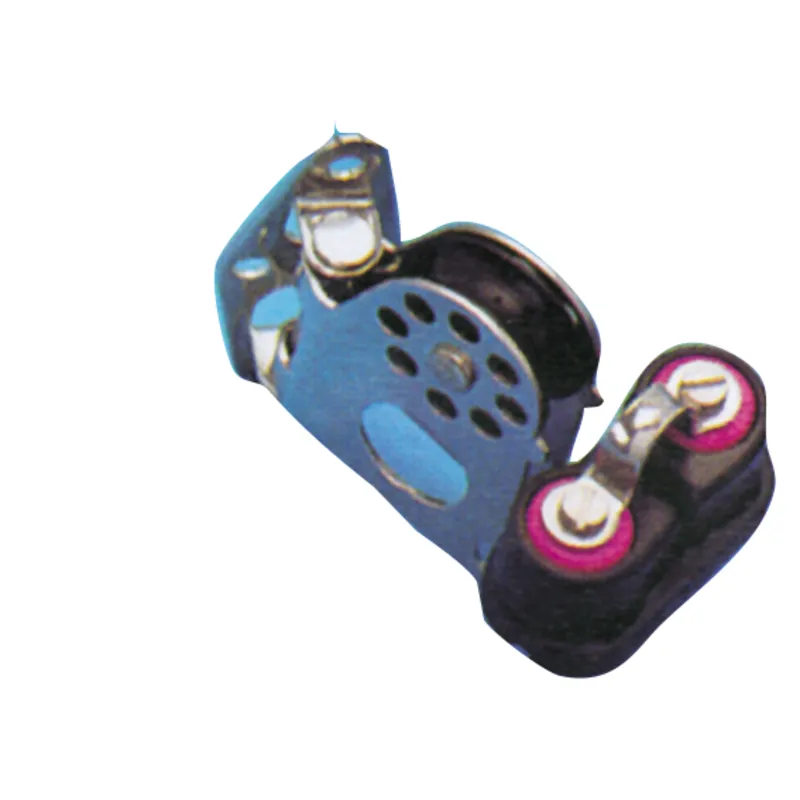 Kunststoff Schwenkbarer Block (mit Klemme), 8mm, Kugellager 28mm, Arbeitslast 150kg, Bruchlast 750kg