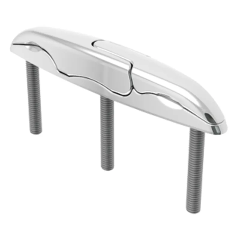 Niro Klappbare X-Klampe, A=151, B=25, H1=21, H2=37mm, Montage 3xm8/50mm