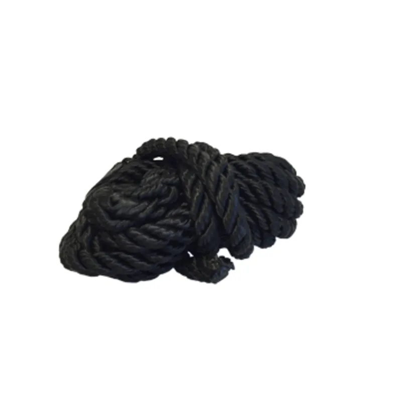 Fenderleine (Pp), Ø8mm, L=2m, Schwarz (mit Spleiß)