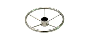 allpa 6-Speichen Niro Steuerrad Modell 'Luxe' mit Fingerriffeln