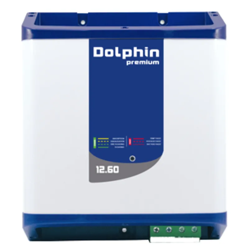 Dolphin Premium Elektronischer Batterielader, 12v, 60a, 284x240x115mm